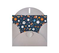WHJDPP Carte de vœux grise avec impression de baseball, basket-ball, football, hockey - 10,2 x 15,2 cm - Pour Noël, anniversaires d'enfants, Saint-Valentin, anniversaires de mariage et invitations de