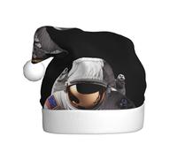 WHJDPP Chapeau de Noël Brave Astronaute Image pour Adulte pour Noël, Halloween, Nouvel An, Soldes, Promotions