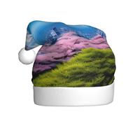 WHJDPP Chapeau de Noël imprimé Mt. Fuji au début du printemps pour adultes - Cadeau pour homme et femme