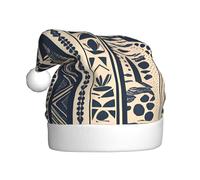WHJDPP Chapeau de Noël imprimé peuples africains pour adulte, doux et moelleux, idéal pour une utilisation à long terme
