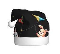 WHJDPP Chapeau de Noël pour adulte avec inscription « A friend who pick up strawberries » - Convient pour Halloween, Noël et Nouvel An