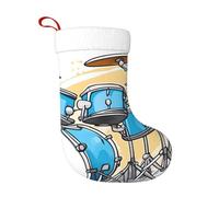 WHJDPP Chaussette de Noël motif batteur de dessin animé pour Halloween et Noël - Décoration de bureau, arbre de Noël