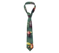 Whjdpp Cravate pour homme Impression Atlas d'insectes pour affaires, quotidien, travail, anniversaire, mariage, fête, banquet, cadeau