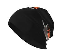 WHJDPP Delicious Crab in The Pot Bonnet en tricot imprimé adulte - Bonnet extensible doux et confortable pour homme et femme Noir