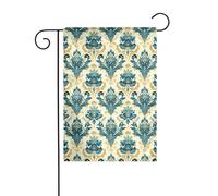 WHJDPP Drapeaux de jardin avec impression de fleurs Hercules 30,5 x 45,7 cm pour décoration de cour avec une largeur de poteau de 3 cm (drapeau uniquement, mât non inclus)