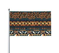 WHJDPP Drapeaux décoratifs d'extérieur en polyester de haute qualité pour cour, terrasse et présentations festives - 0,9 x 1,5 m