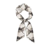 WHJDPP Écharpe amusante pour femme, motif vache des Highlands, style polyvalent, doux et soyeux pour les rendez-vous, les voyages