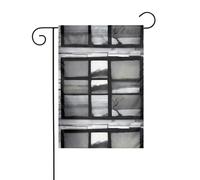 WHJDPP Fragments de mémoire perdue imprimant des drapeaux de jardin 30,5 x 45,7 cm pour décoration de cour avec une largeur de poteau de 3 cm (drapeau uniquement, mât non inclus)