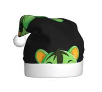 WHJDPP Joli petit tigre vert image chapeau de Noël pour adulte pour Noël, Halloween, Nouvel An, soldes, promotions