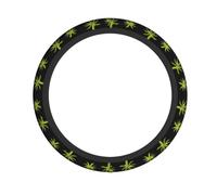 WHJDPP Kayak Under The Coconut Trees Prints Skin de roue de qualité en néoprène durable pour voitures, camions et SUV