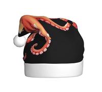 WHJDPP Octopus swinging its tail Picture Christmas Hat for Adult for Christmas Halloween New Year Soldes Promotions
