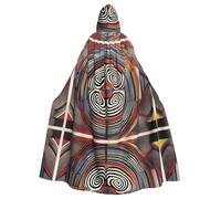 WHJDPP Order in Chaos Printing Cape à capuche pour adulte à porter pendant Halloween, jeu de rôle