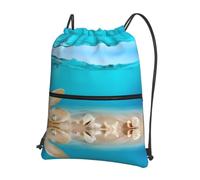 WHJDPP Sac à dos de sport léger et imperméable avec poche avant et organiseur interne, idéal pour les voyages, le yoga et la randonnée