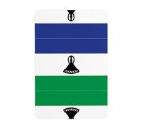WHJDPP Tableau décoratif drapeau du Lesotho 20,3 x 30,5 cm fabriqué en fer blanc, résistant à l'usure et durable