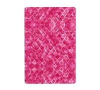 WHJDPP Tableau décoratif en étain avec cœurs roses de 20,3 x 30,5 cm. Fabriqué en fer blanc, résistant à l'usure et durable