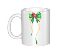 WHJDPP Tasse en céramique avec nœud à paillettes pour cappuccino, latte, céréales, yaourt, lait, boissons chaudes ou froides, four à micro-ondes