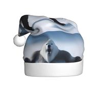WHJDPP The Overlord of the Arctic Picture Chapeaux de Noël en peluche pour homme et femme