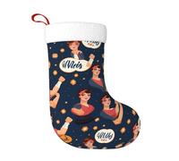 WHJDPP We can do it Chaussettes décoratives de Noël imprimées pour décorer Halloween, Noël et Nouvel An