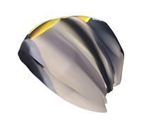 WHJDPP Yellow Fox Printed Adult Knit Beanie - Bonnet extensible doux et confortable pour homme et femme