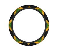WHJSHOP Ancien drapeau jamaïcain imprimé couche de roue confortable - Redécouvrez le confort de conduite en toute saison