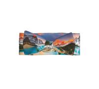 WHJSHOP Bandeau avec nœud pour bébé imprimé parc national - Couvre-chef tricoté doux et extensible pour nouveau-nés - Cadeau adorable pour les fêtes prénatales