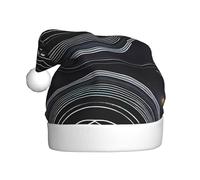 WHJSHOP Bonnet de Noël imprimé univers circulaire pour adulte, ce qui en fait un cadeau amusant et durable pour homme et femme