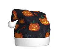 WHJSHOP Bonnet de Noël pour adulte avec impression brûleur - Convient pour Halloween, Noël et Nouvel An