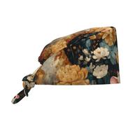 WHJSHOP Bonnet de travail de nettoyage The Little Mouse I Adore Prints pour homme et femme, réglable, respirant, noir