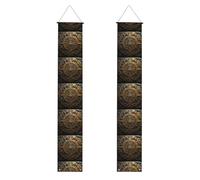 WHJSHOP Calendrier maya End of The World - Bannière de porche avec impression de remise de diplôme - Robuste, durable, lavable et réutilisable - Décoration de remise de diplôme 30,5 x 180,3 cm