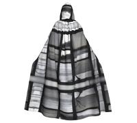 WHJSHOP Cape à capuche pour adulte avec motif fragments de mémoire perdue pour Halloween assurant un entretien facile et une utilisation durable