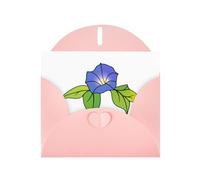 WHJSHOP Carte de vœux rose magnifique impression de gloire du matin parfaite pour la Saint-Valentin, anniversaire de mariage et invitations de fête