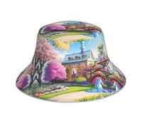 WHJSHOP Chapeau cloche réfléchissant respirant pour homme et femme pour voyage, camping Noir