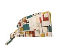 WHJSHOP Chapeau de chef moderne du milieu du siècle pour femme et homme, pour chirurgie, allaitement, noir