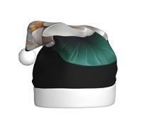 WHJSHOP Chapeau de Noël avec image de lotus sculptée en perles pour adultes