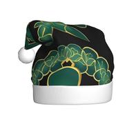 WHJSHOP Chapeau de Noël avec impression halo de trèfle pour adulte pour homme et femme, vêtements bandeau pour les occasions festives