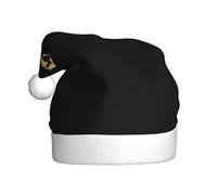 WHJSHOP Chapeau de Noël imprimé animaux sur les flotteurs de parade pour adulte, ce qui en fait un cadeau amusant et durable pour homme et femme