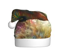 WHJSHOP Chapeau de Noël imprimé monstre aux yeux rouges pour adulte, ce qui en fait un cadeau amusant et durable pour homme et femme