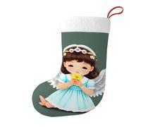 Whjshop Chaussettes décoratives pour sapin de Noël, tables de salle à manger et petits anges