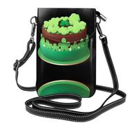 WHJSHOP Clover Cake Picture Petit sac à bandoulière en cuir pour femme, imperméable et durable