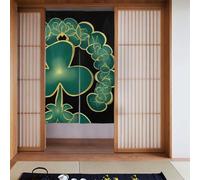 WHJSHOP Clover Halo Rideau de porte pour cuisine, salle de bain, chambre 86,4 x 142,2 cm