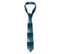 WHJSHOP Cravate pour homme avec impression oiseaux de proie dans le ciel bleu pour le travail, le travail, les anniversaires, les mariages, les fêtes, les banquets, entretien facile, 145 x 7,9 cm