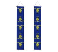WHJSHOP Drapeau de l'État de l'Oregon - Bannière de porche - Robuste, durable, lavable et réutilisable - Décoration de remise de diplôme pour fêtes, cérémonies, portes d'entrée