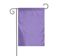 WHJSHOP Drapeaux de jardin violets riches 30,5 x 45,7 cm pour décoration de cour avec une largeur de poteau de 3 cm (drapeau uniquement, mât non inclus)