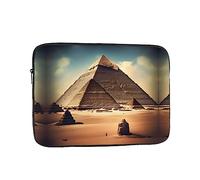 WHJSHOP Dreaming of The Pyramids of Khufu Étui pour ordinateur portable - Housse résistante aux chocs pour ordinateur portable pour homme et femme - Voyage d'affaires, école et bureau pour une