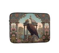 WHJSHOP Eagle on The Pavilion Prints Housse de protection portable antichoc pour ordinateur portable pour homme et femme, voyage d'affaires et usage quotidien au bureau
