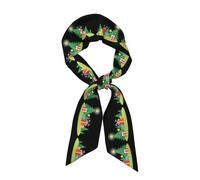 WHJSHOP Foulard tendance pour femme avec imprimé ciel étoilé et satin chic