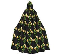 WHJSHOP Golden Clover Picture Halloween Cape à capuche pour homme et femme