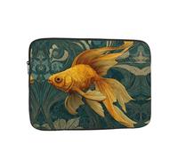 WHJSHOP Goldfish in The Vortex Housse de protection portable antichoc pour ordinateur portable pour homme et femme, voyage d'affaires, et usage quotidien au bureau
