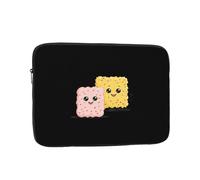 WHJSHOP Housse pour ordinateur portable à motif éponge souriante - Housse résistante aux chocs pour ordinateur portable pour homme et femme, voyage d'affaires, école et bureau