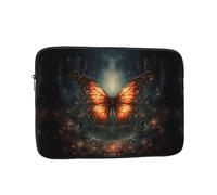 WHJSHOP Housse pour ordinateur portable motif papillon dans le vortex - Housse antichoc pour ordinateur portable pour homme et femme, voyage d'affaires, école et bureau